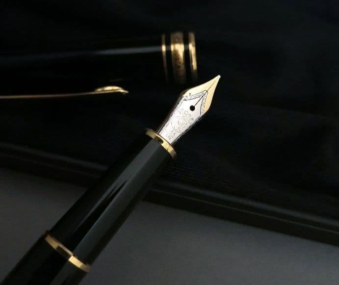 MONTBLANC モンブラン 万年筆 マイスターシュテュック #144 F
