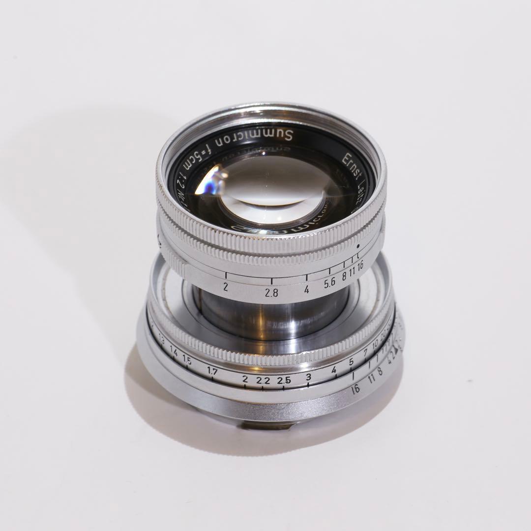 美品】Leica Summicron 5cm f/2 沈胴Mマウント移行初期 Summicron 50mm