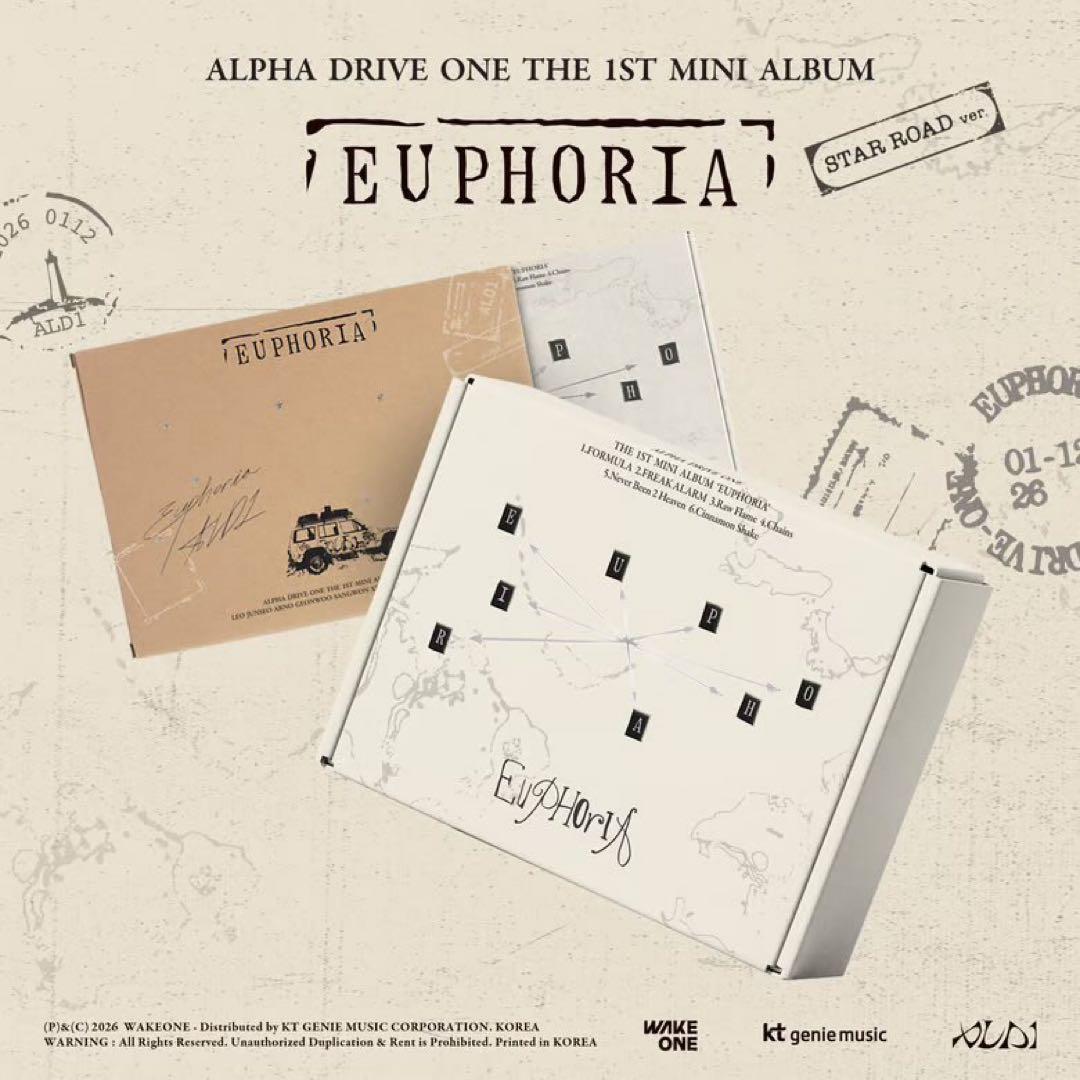 新品未開封シンロン特典トレカ付きALD1 EUPHORIA STAR ROAD. - メルカリ