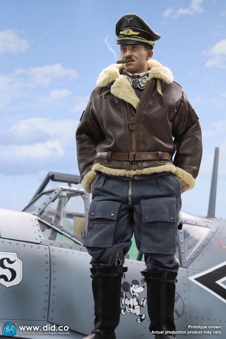 1/6 DID社 WW2 ドイツ空軍パイロット アドルフ ガーランド - メルカリ