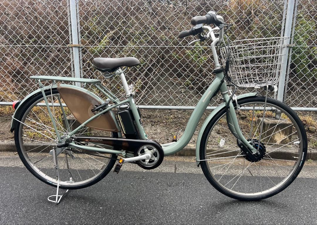ブリジストン電動アシスト自転車フロンティア現行モデル2024年製関東圏
