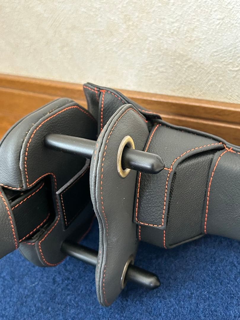 新品❤️ トヨタ　TRD オールレザープレミアムステアリングロック　ハンドルロック