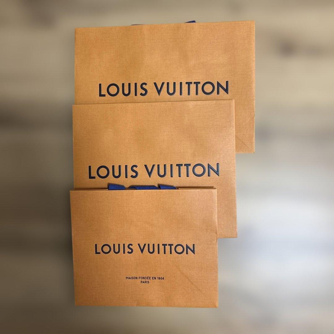 LOUIS VUITTON ショップ袋 3点セット - メルカリ