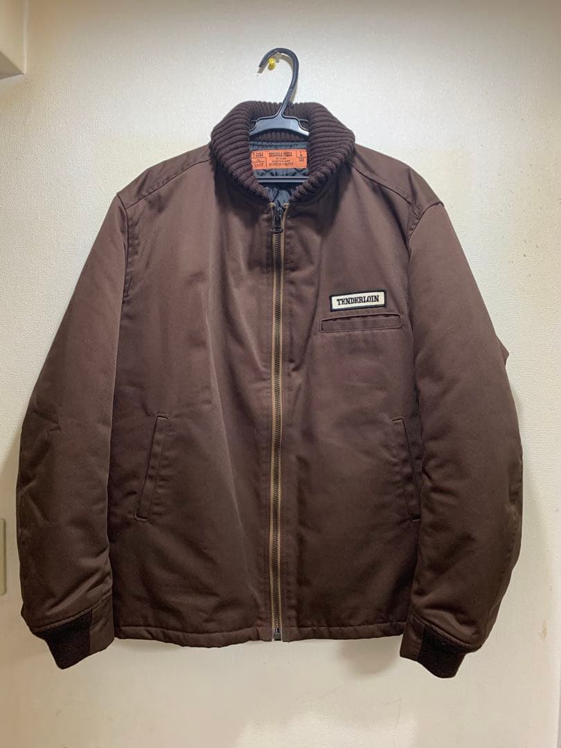 語*部様 TENDERLOIN リブワークジャケット　L size TENDERLOIN リブワークジャケット L size
