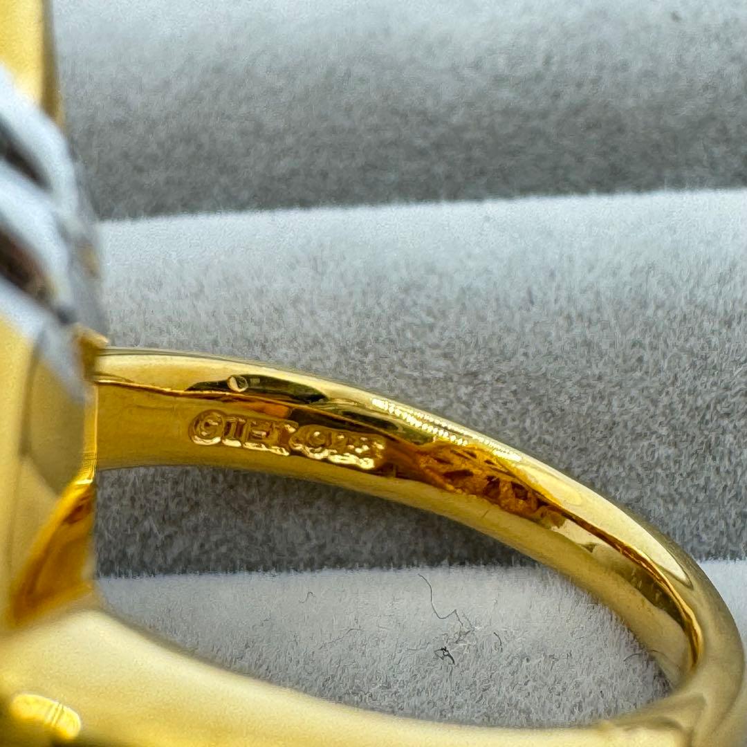 【ケース付き】Mucha ミュシャ カメオ　宝飾リングコレクション　13号　3点