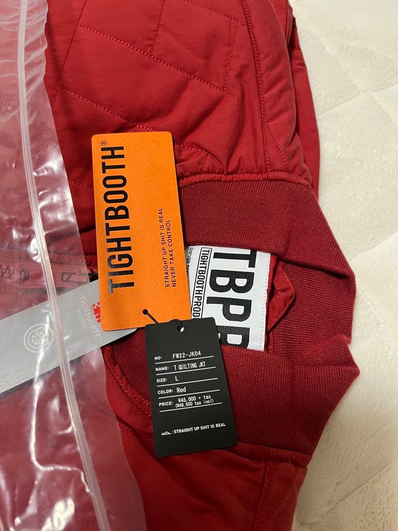 tightbooth T QUILTING JKT 新品 Lサイズ