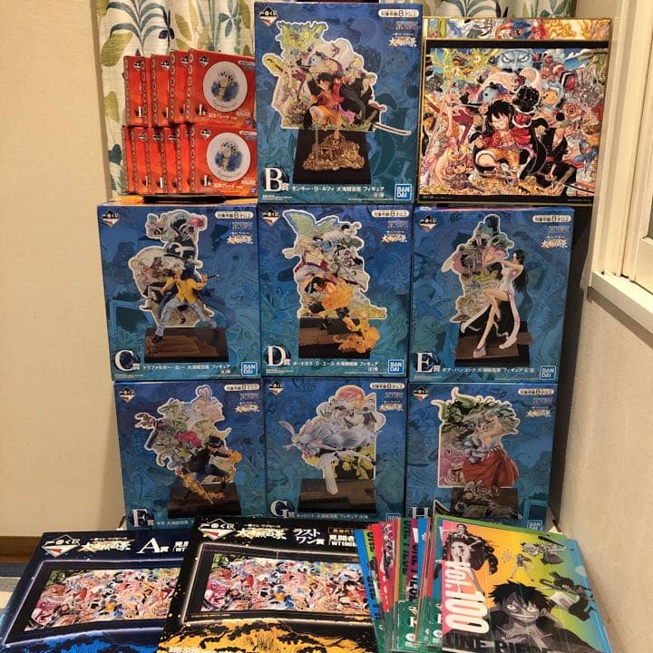 ワンピース　一番くじ　WT100記念.　大海賊百景　フルコンプリート　フィギュア