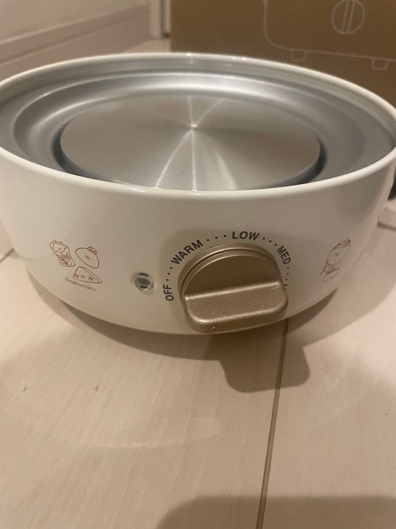 新品未使用　BRUNO うさまる　コンパクトマルチグリルポット