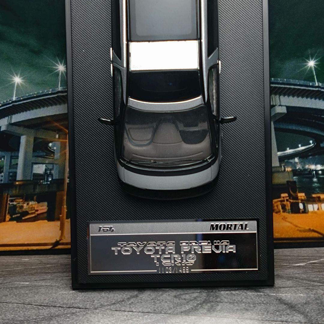 【カスタム品】MORTAL 1/64 トヨタ エスティマ FABULOUS仕様