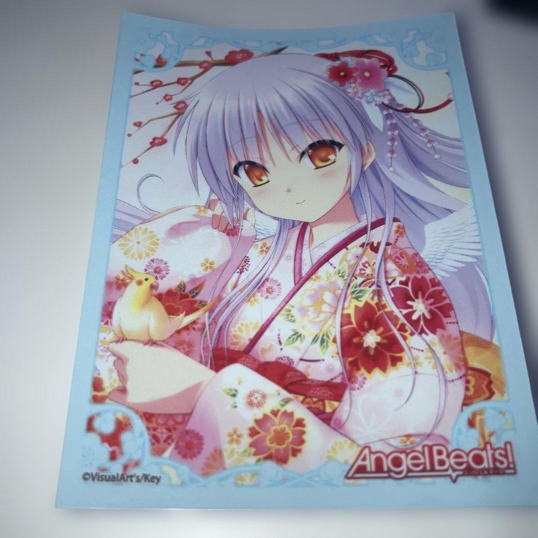 エンジェルビーツ 天使 カードスリーブ ビジュアルアーツ 立華かなで