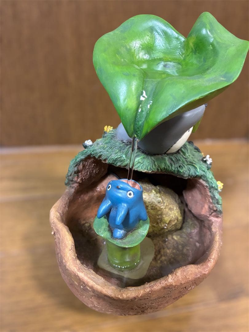 【廃盤品】となりのトトロ　ウォーターガーデン　はっぱのかさ　スタジオジブリ