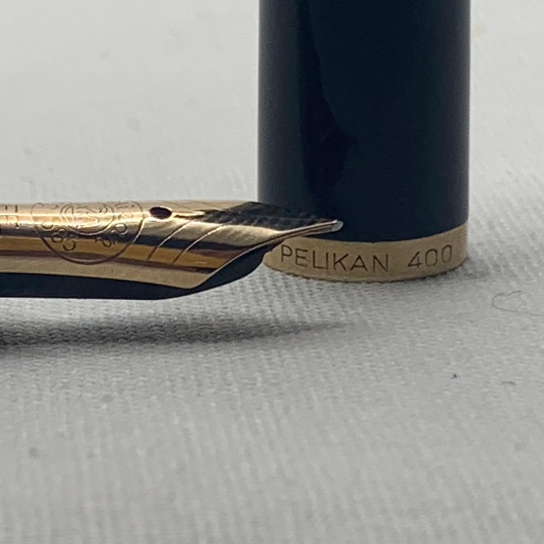 ペリカン 400NN M&K 茶縞 万年筆 14C 字幅EF（極細字） - メルカリ