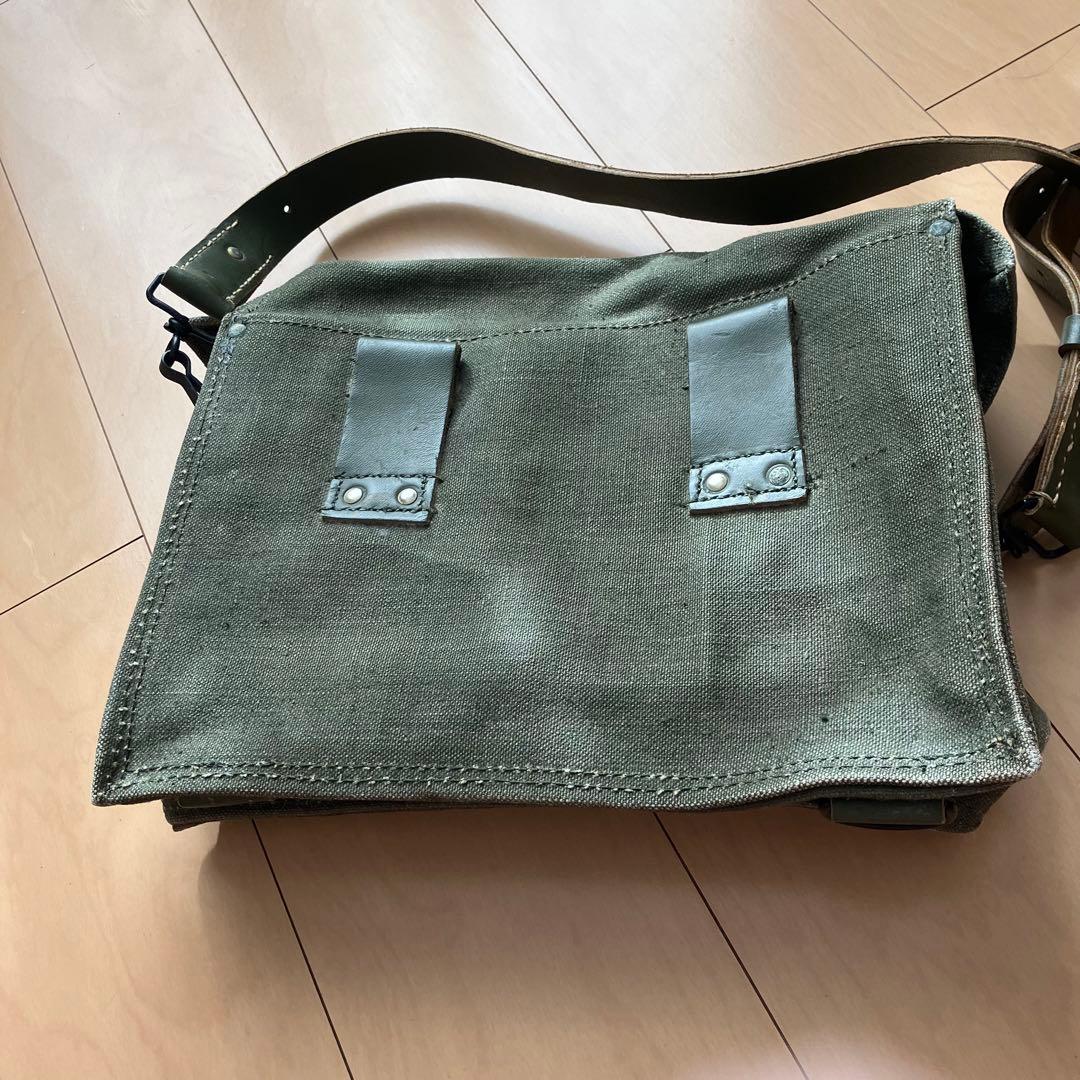 古着 50s フランス軍 ミュゼットバッグ ショルダーバッグ - メルカリ