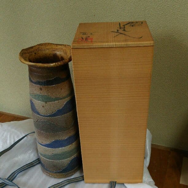 陶芸家の花瓶