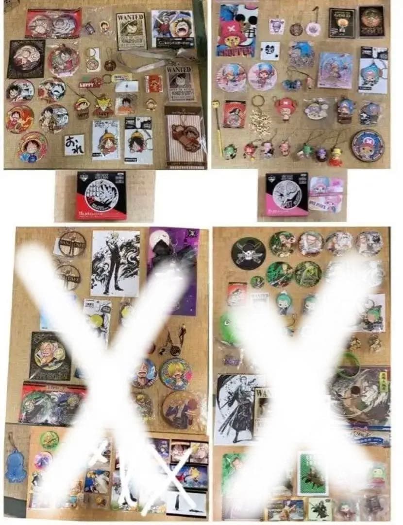 写真撮り直し・料金計算中です】ONE PIECEグッズ【まとめ売り】｜写真