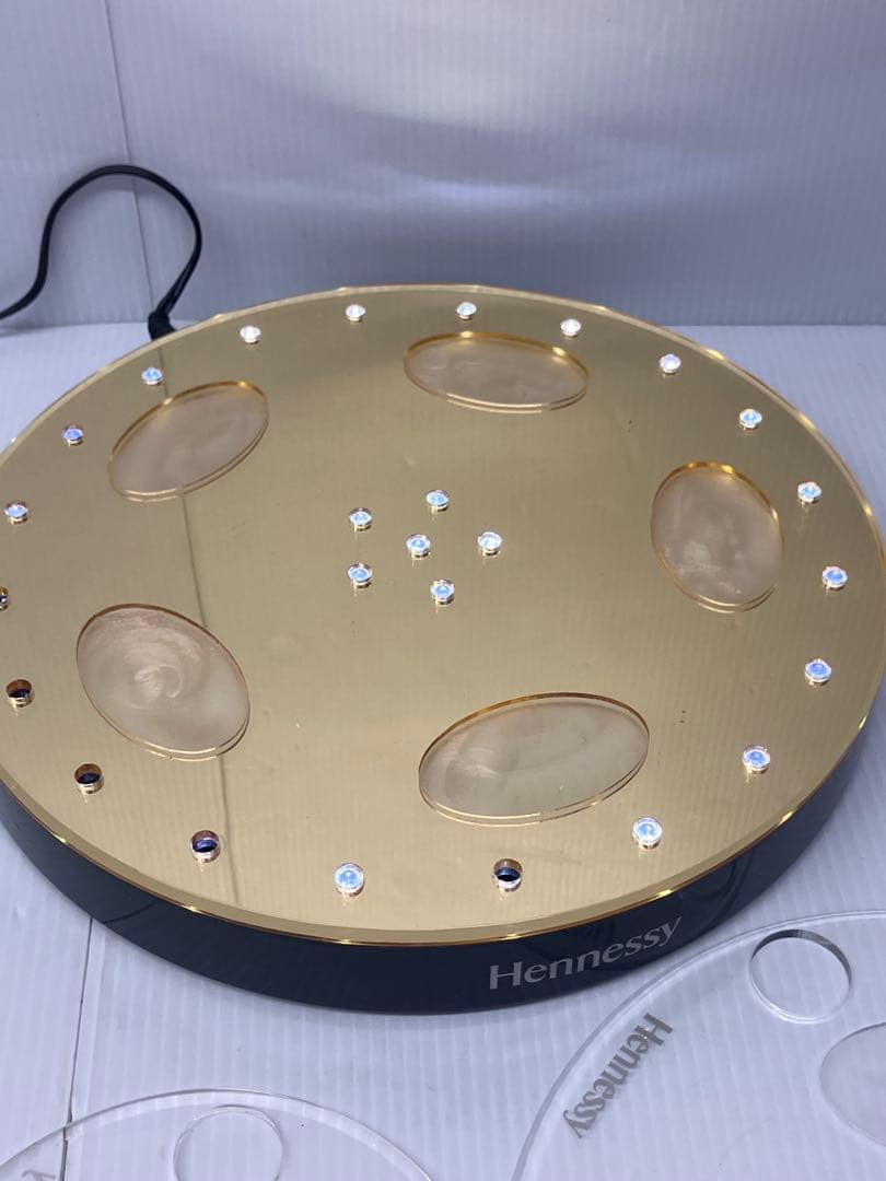 【レア品】ヘネシー　ミニボトルタワーディスプレイ　非売品※稼動品