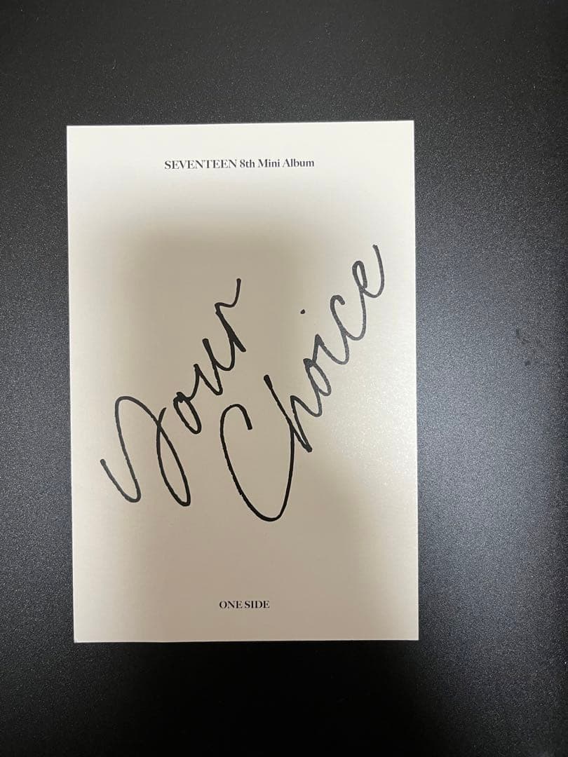 SEVENTEEN セブチ JUN ジュン 文俊辉 ムンジュンフィ ポストカード