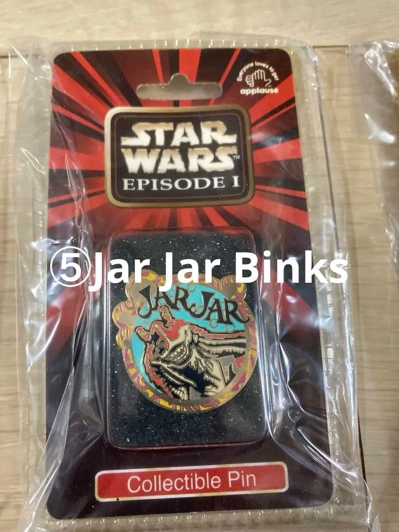 アプローズ⭐︎ピンズ⭐︎スターウォーズ/ファントム・メナス（1999)⭐︎コンプリート