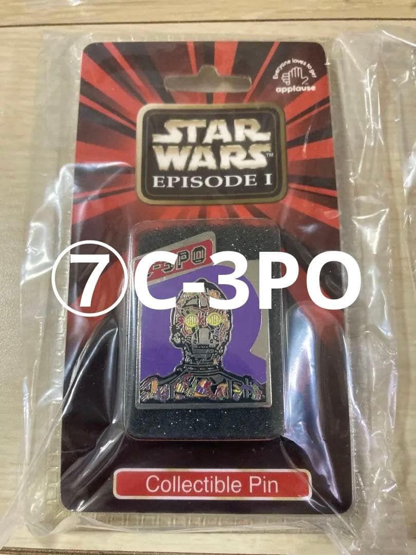 アプローズ⭐︎ピンズ⭐︎スターウォーズ/ファントム・メナス（1999)⭐︎コンプリート