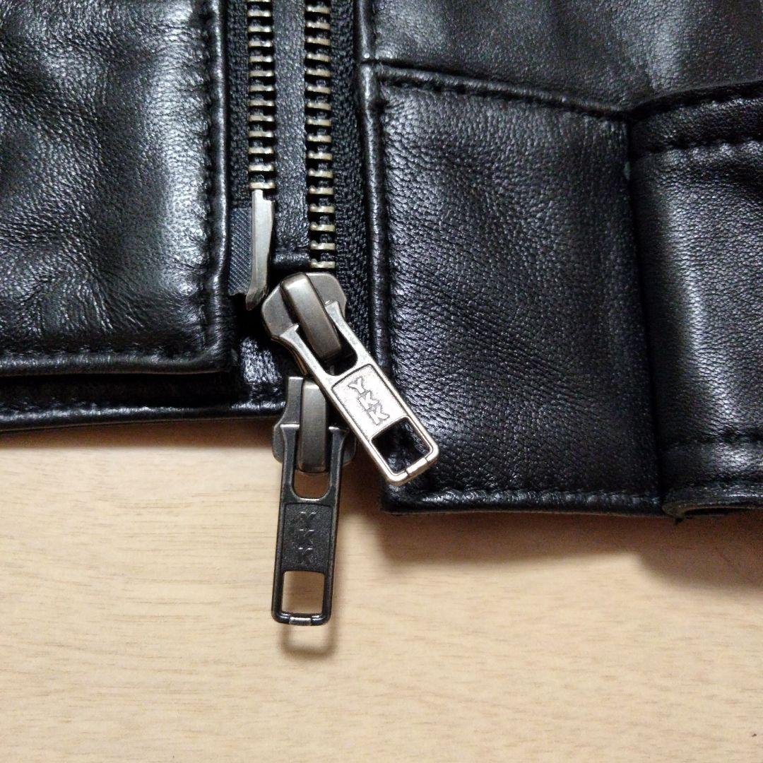 Yoshi☆様専用【リューグーレザーズ】ラムレザーシングルライダース