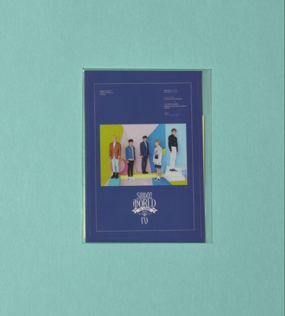 SHINee WORLD Ⅳ グローバル 非売品 インビテーション トレカ