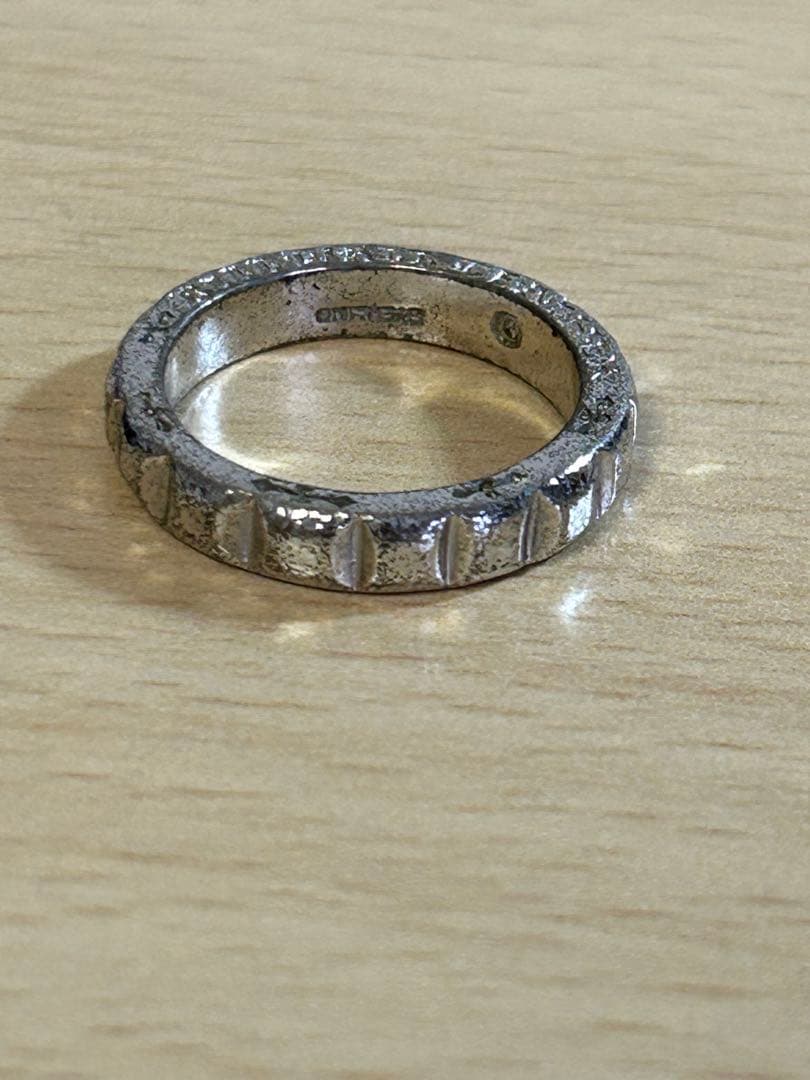 アクセサリー Bill Wall Leather Faceted Ring silver925