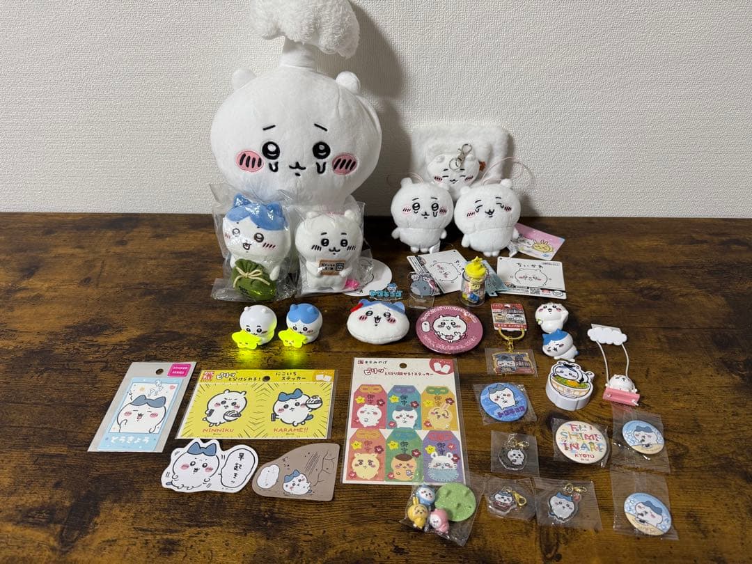 ちいかわ ハチワレ マイキー 東リベコラボ ぬいぐるみセット ちいかわ