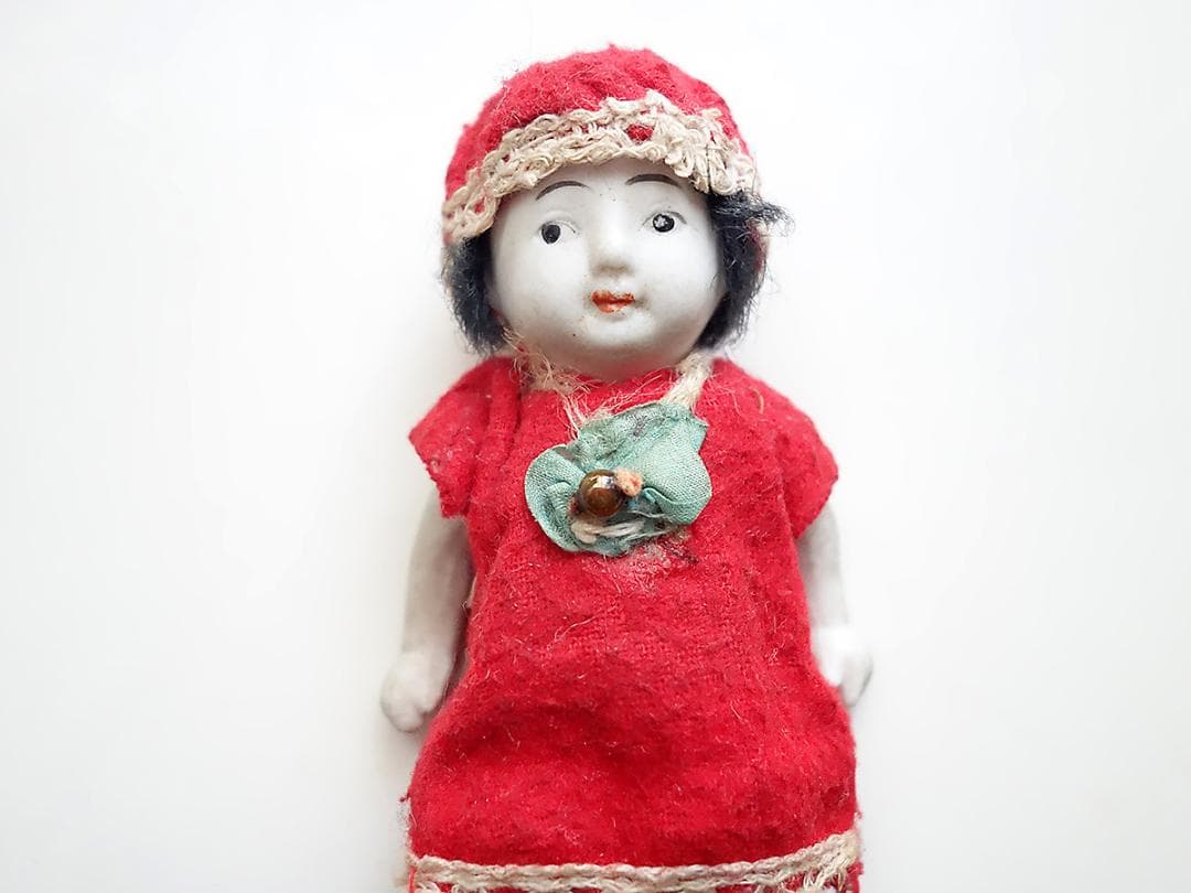 明治ビスクドール 市松人形 和製ビスクドール Z92 - メルカリ