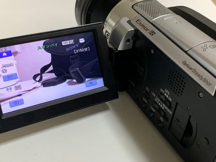 SONY HDR-XR500V ワイドコンバージョンレンズ付き SONY HDR-XR500V