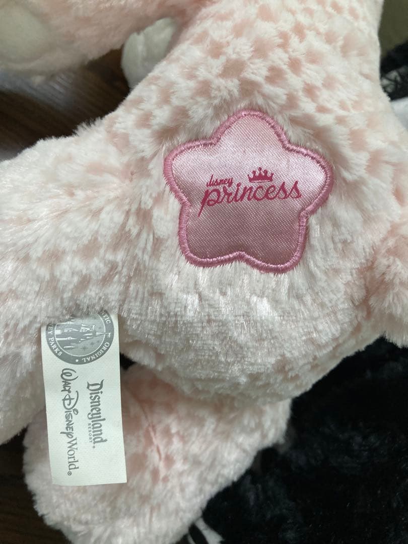 ダッフィ　Duffy　WDW 海外ディズニー　黒　ピンク　限定　ディズニーベア