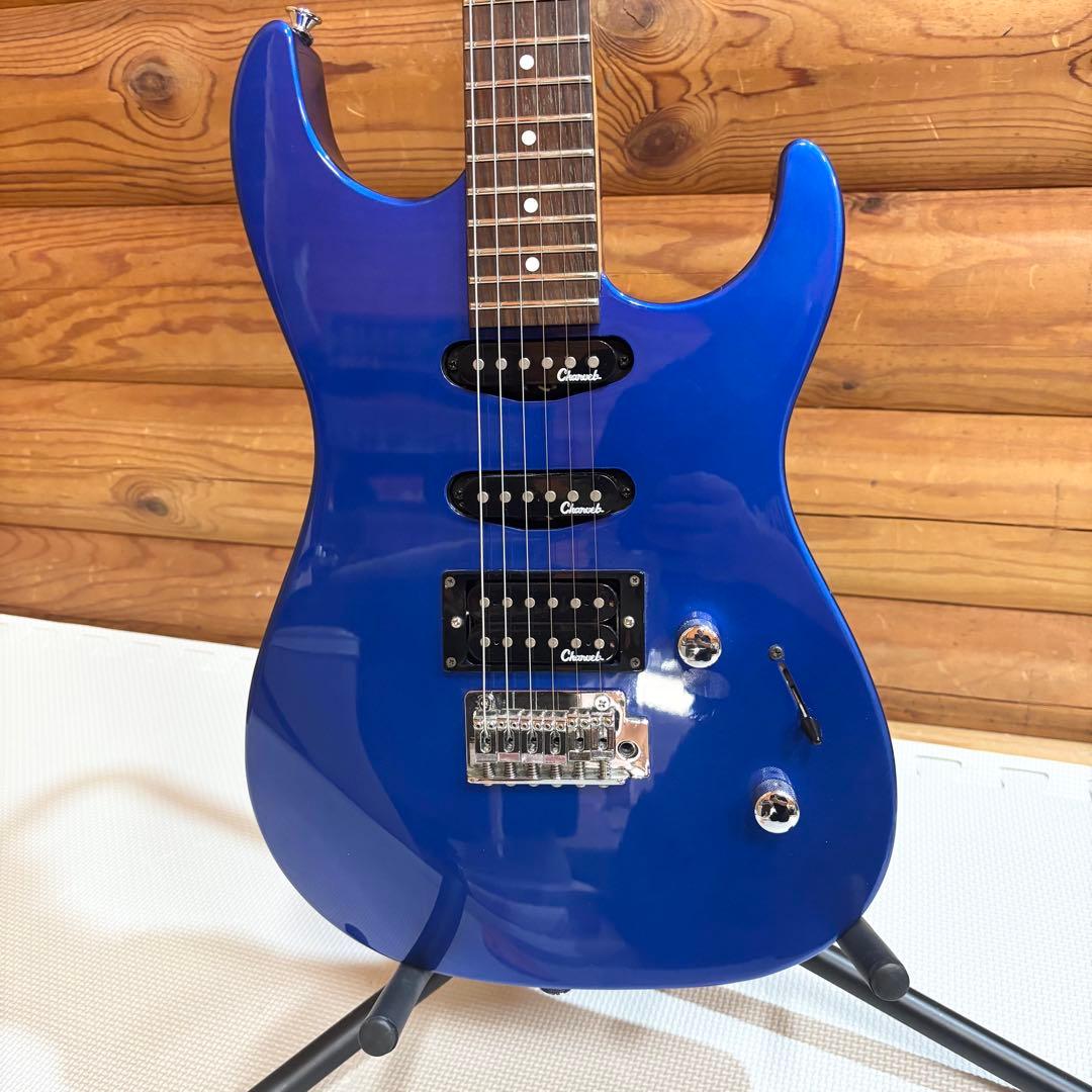 【美品】Charvel シャーベル エレキギター ブルー