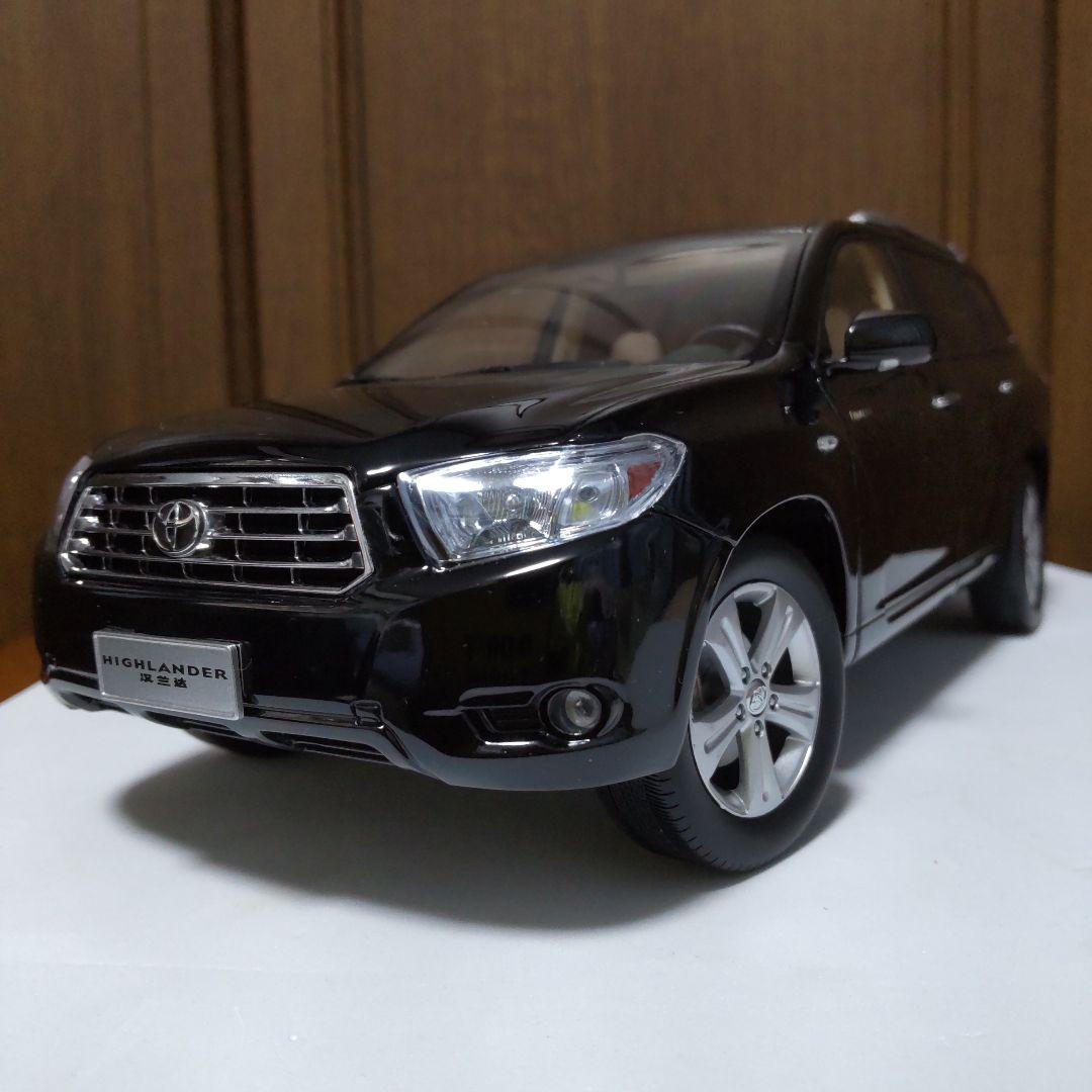 トヨタ ハイランダー ヴァンガード ブラック 1/18 中国トヨタ