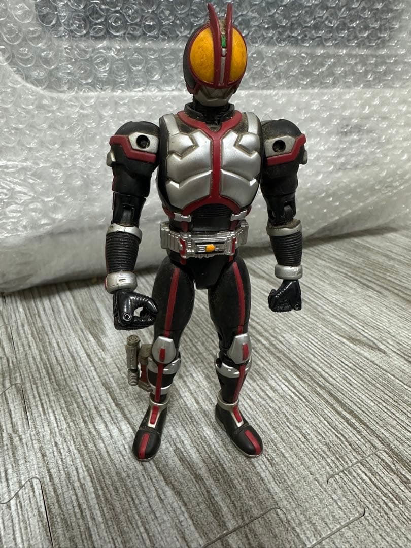 仮面ライダー555 可動フィギュア 4点セット オートバジン付