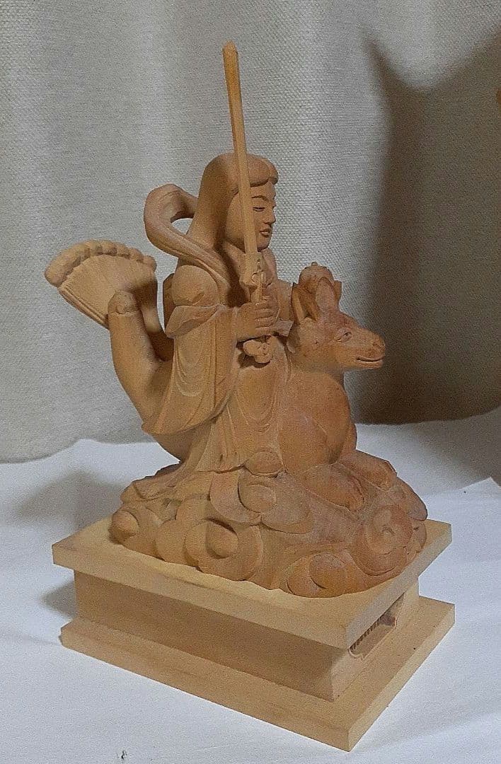 現世利益 九尾狐 荼枳尼天 仏像 厨子 - メルカリ