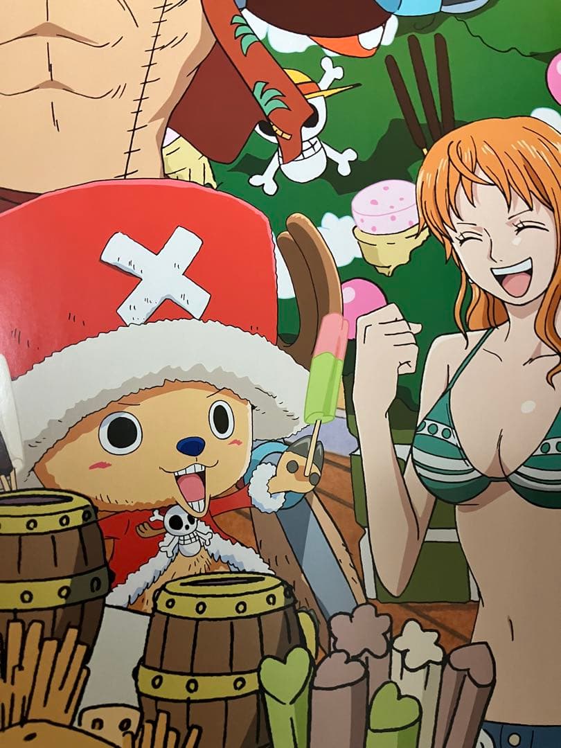 非売品】ワンピース 尾田栄一郎 Glico グリコ A1 サイズ ポスター