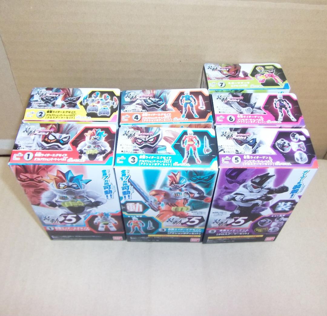 装動 仮面ライダーエグゼイド 1～10弾 全72個 大装動 限定品 最終値下げ