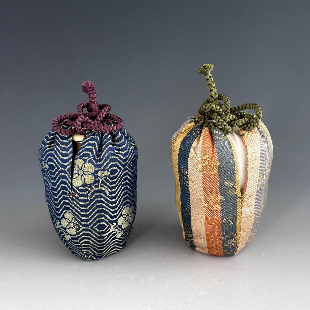 茶道具 高取焼 耳付 茶入 濃茶器 鬼丸雪山 共箱 久田尋牛斎書付 寿色