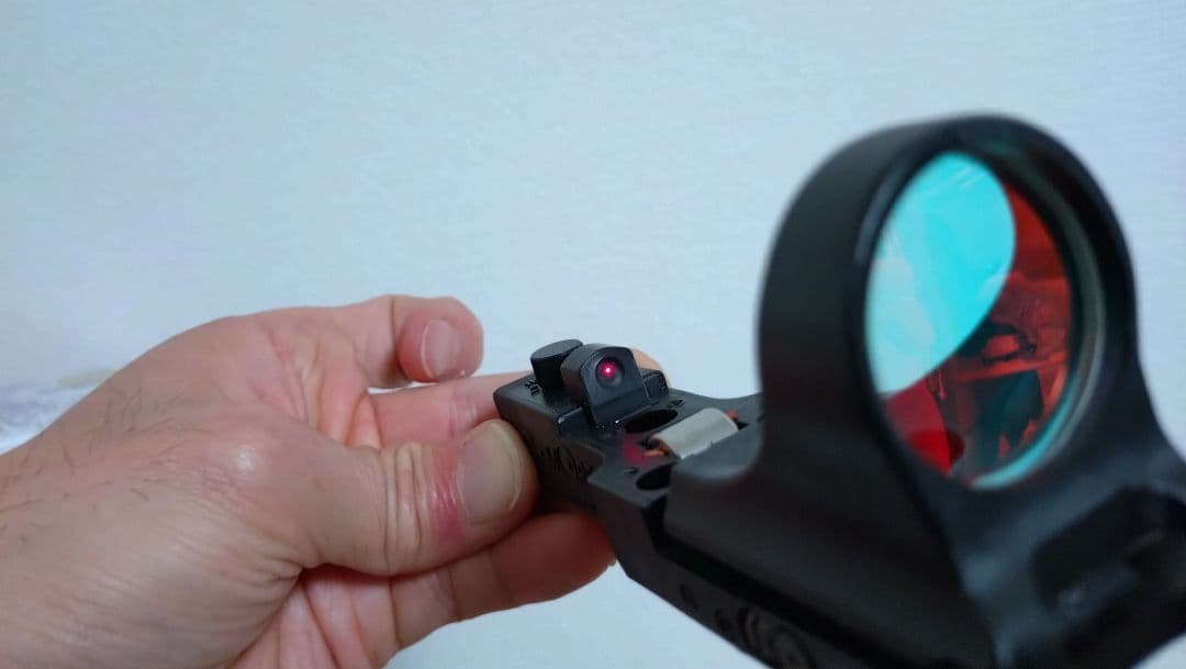 シーモアサイト実物 訳あり C-MORE SIGHTS フリダムアートネジ付