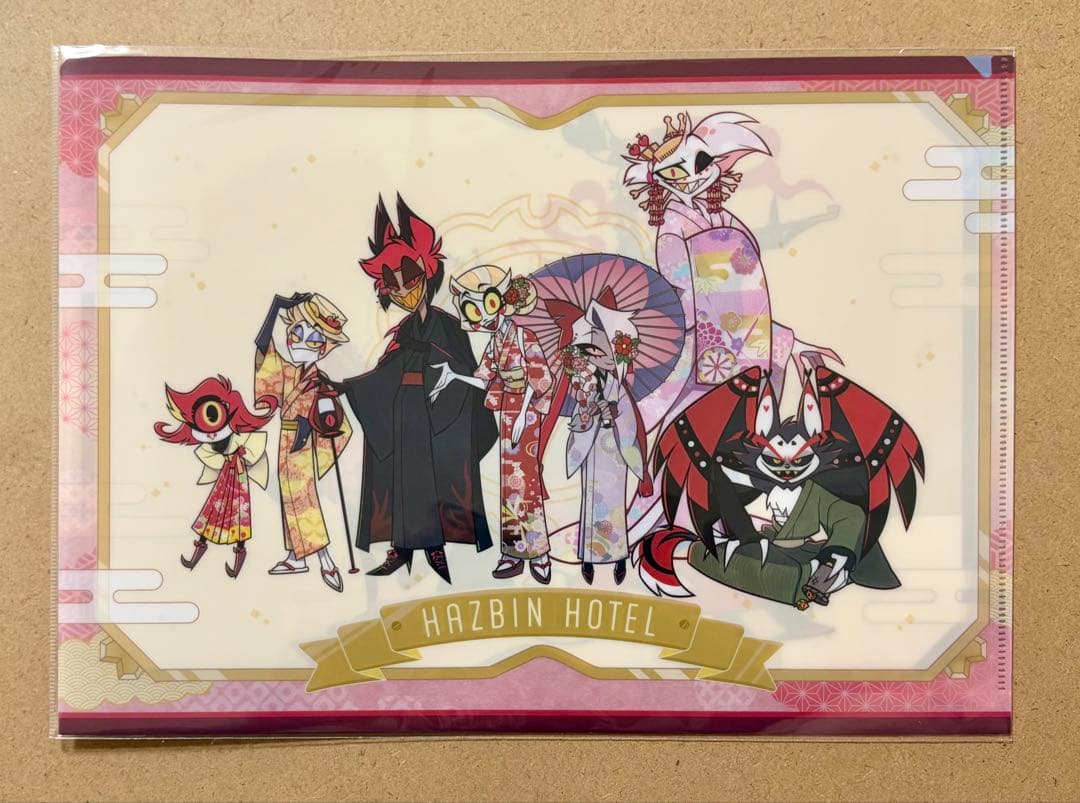 ハズビンホテル HAZBIN HOTEL アニメイト 和服 クリアファイル - メルカリ