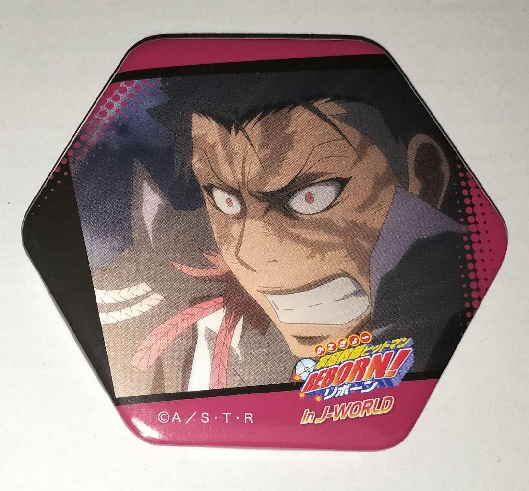 リボーン XANXUS 六角形缶バッジ J-WORLD その2 - メルカリ