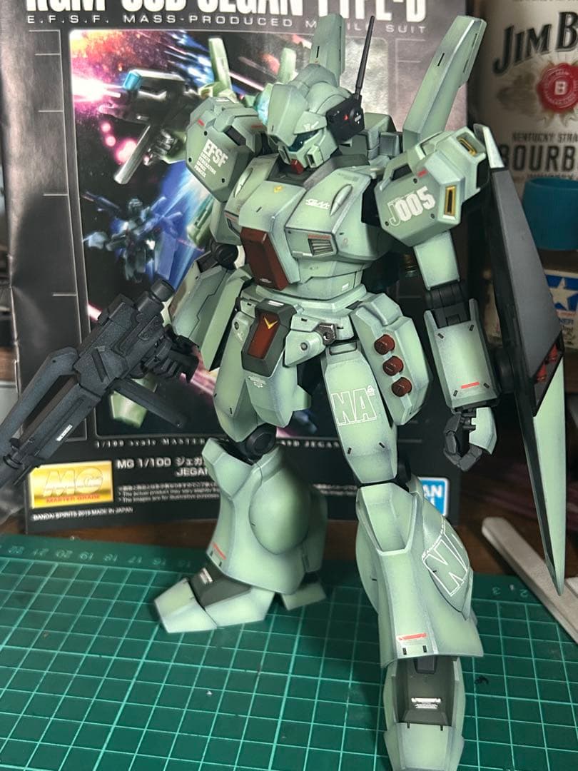MG ジェガン D型 rgm-89 完成品 塗装済 プレバン ガンプラ ジャンク