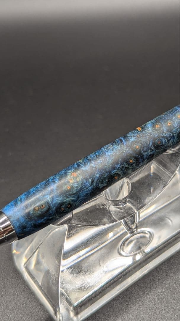 351ペン工房翌檜 スタビライズドウッドバーチバール 木軸シャーペン