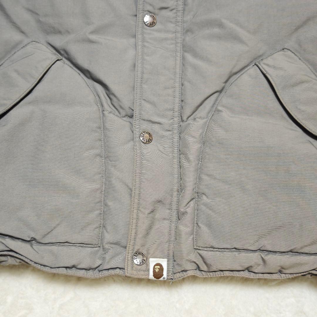 良品✨アベイシングアイプ　ダウンベスト　フェイドグレー