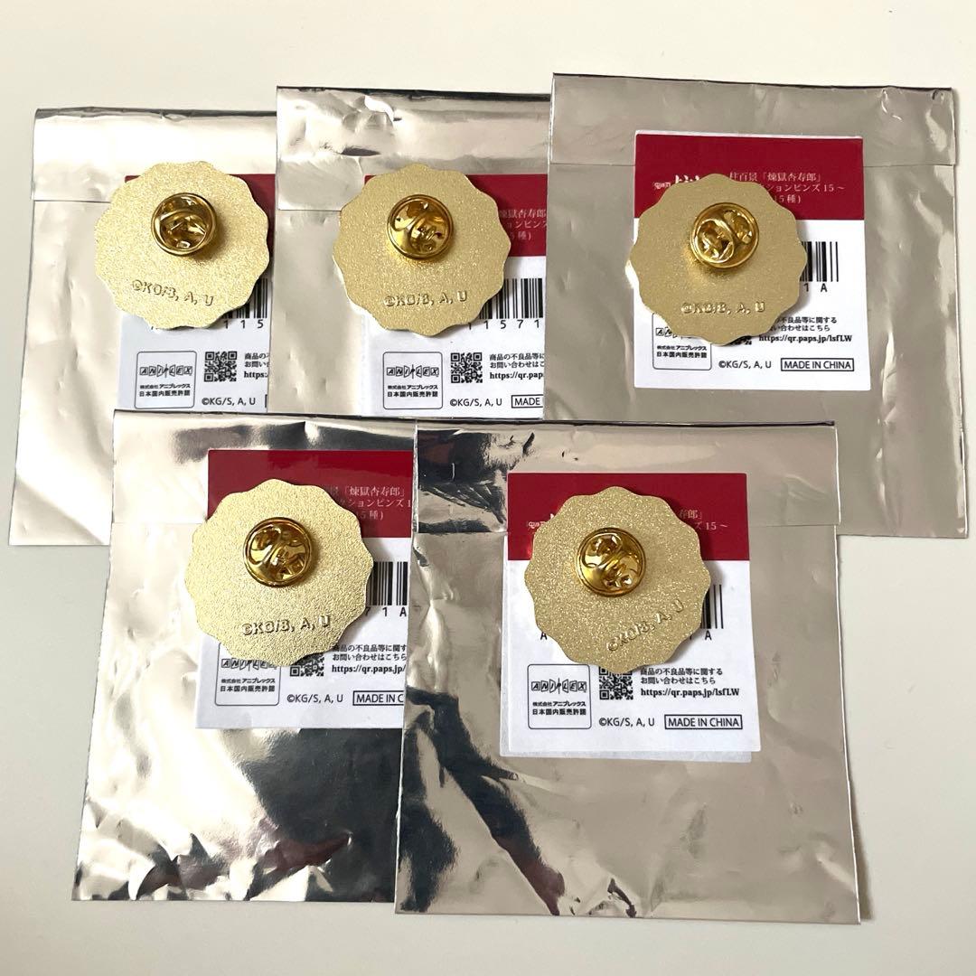 鬼滅の刃　柱展　柱百景　コレクションピンズ　コンプリート　煉獄杏寿郎