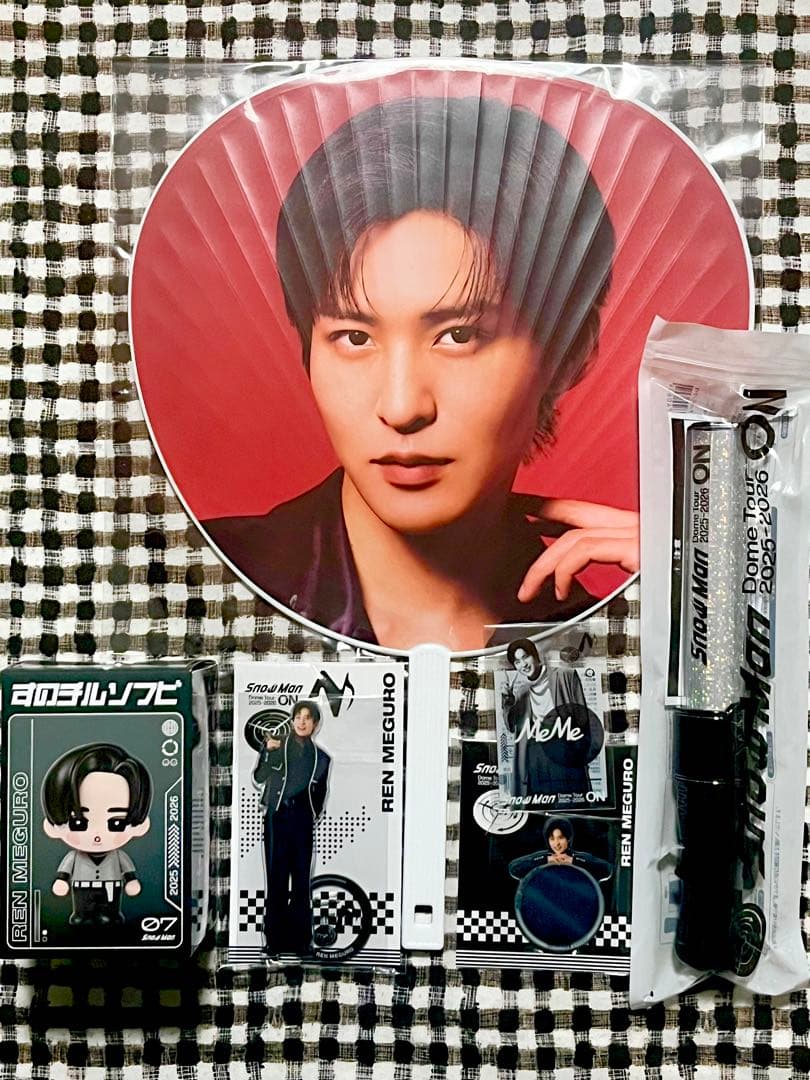 Man ON ツアーグッズ、ペンライト　目黒蓮④ Snow Man - Snow Man ペンライト LIVE TOUR 2021 2022 目黒蓮の通販 by