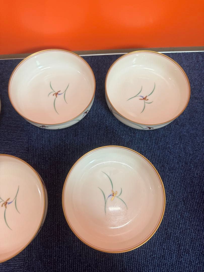 1703 香蘭社 リンドフィールド 小鉢 5客 金彩 未使用 - メルカリ