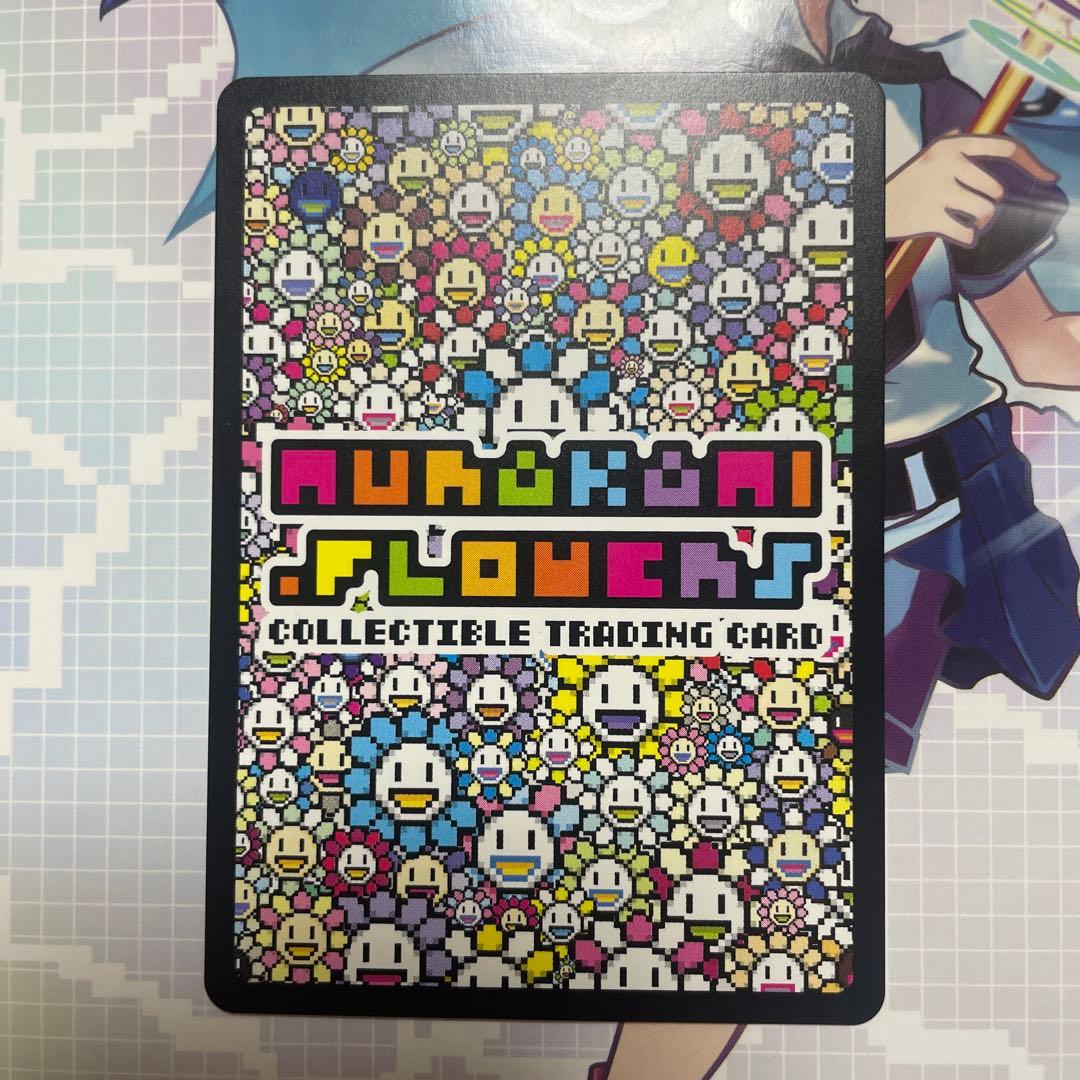 【サイン入り】お花ぎっしり UR サインカード　村上隆