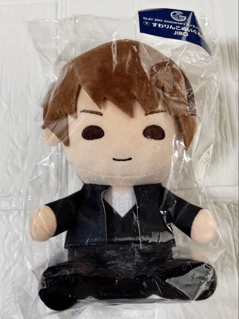GLAY 30周年 すわりんこぬいぐるみ JIRO