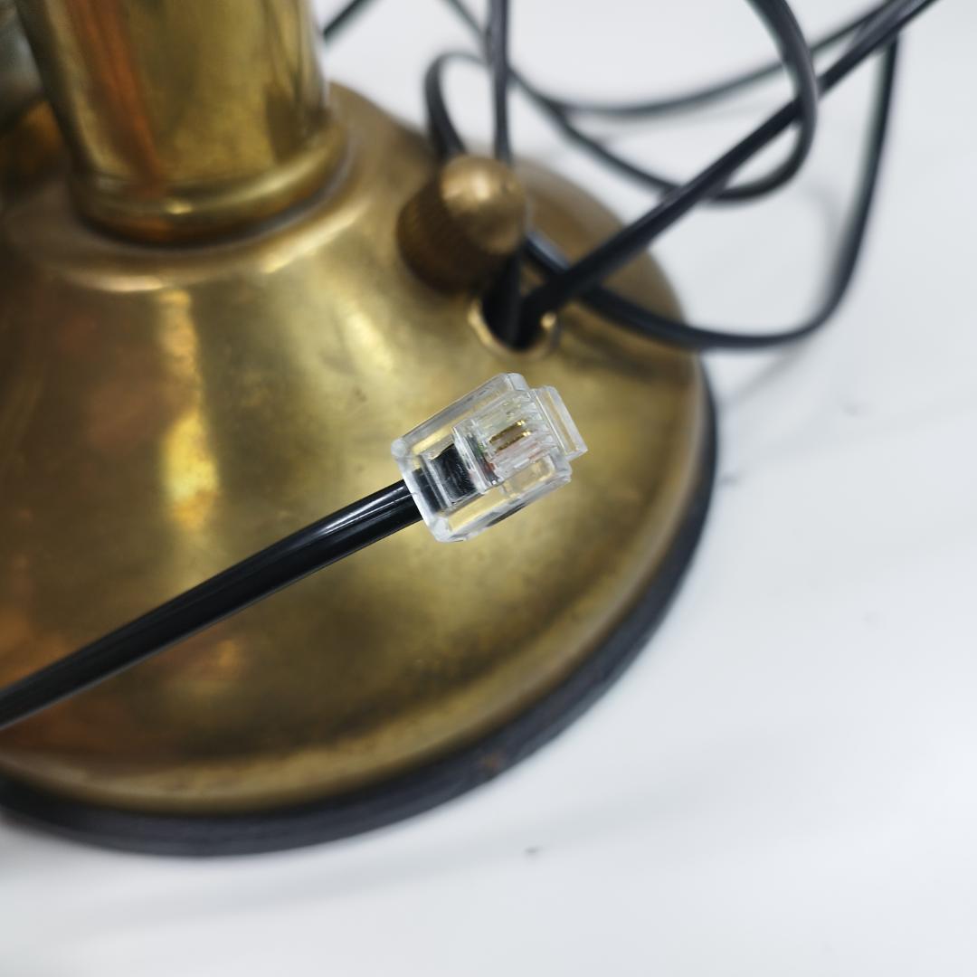 アンティーク電話機 レトロ電話機 有線電話 回転ダイヤル式電話機