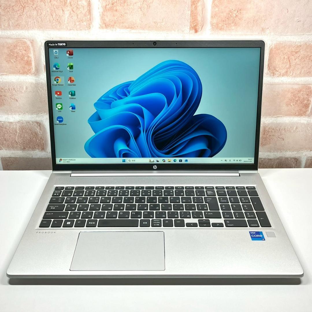 第12世代Corei7 SSD512GB メモリ16GB テンキー HP G41